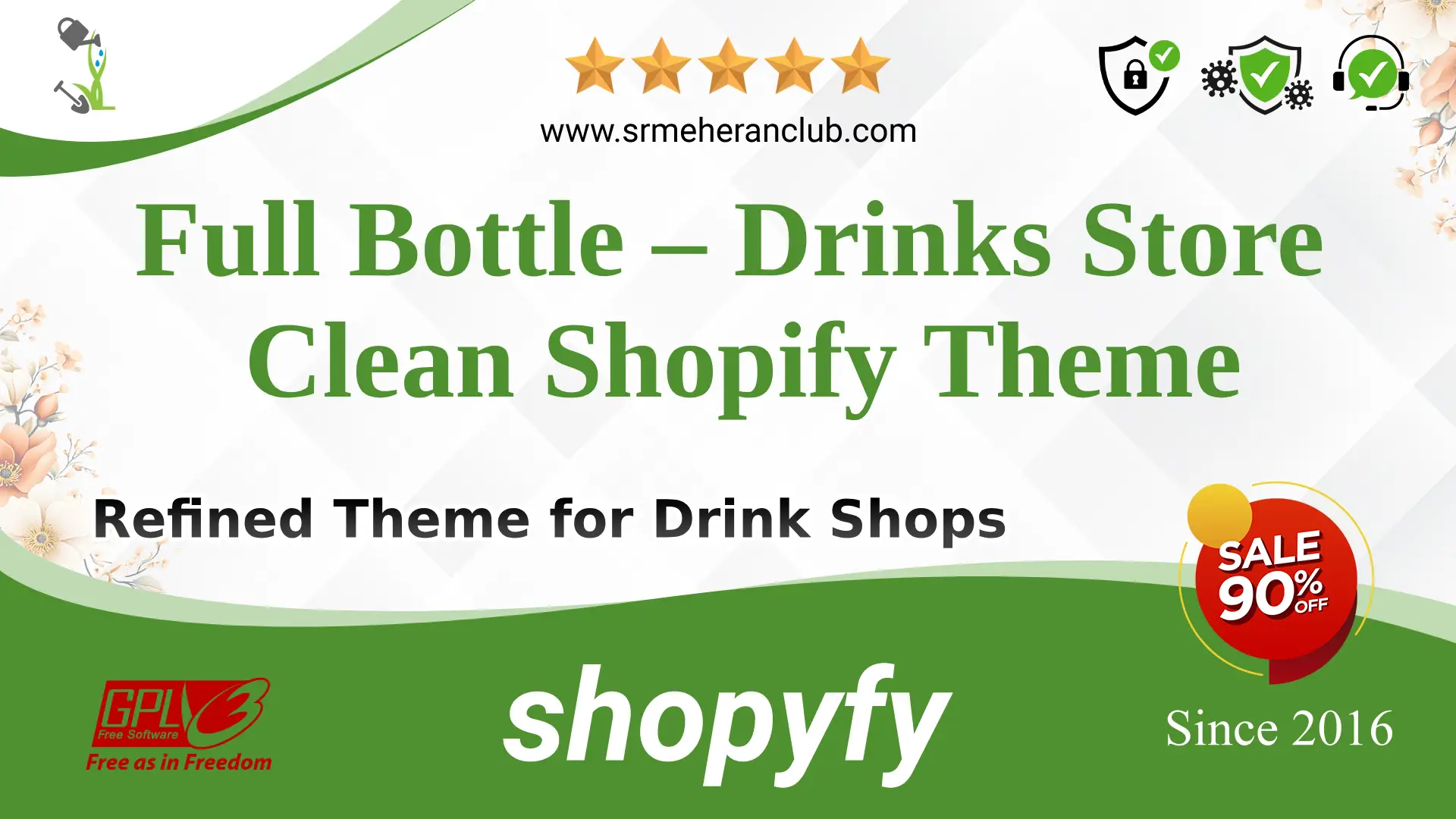 Full Bottle – Drinks Store Clean Shopify Theme — Theme by Templatemonster