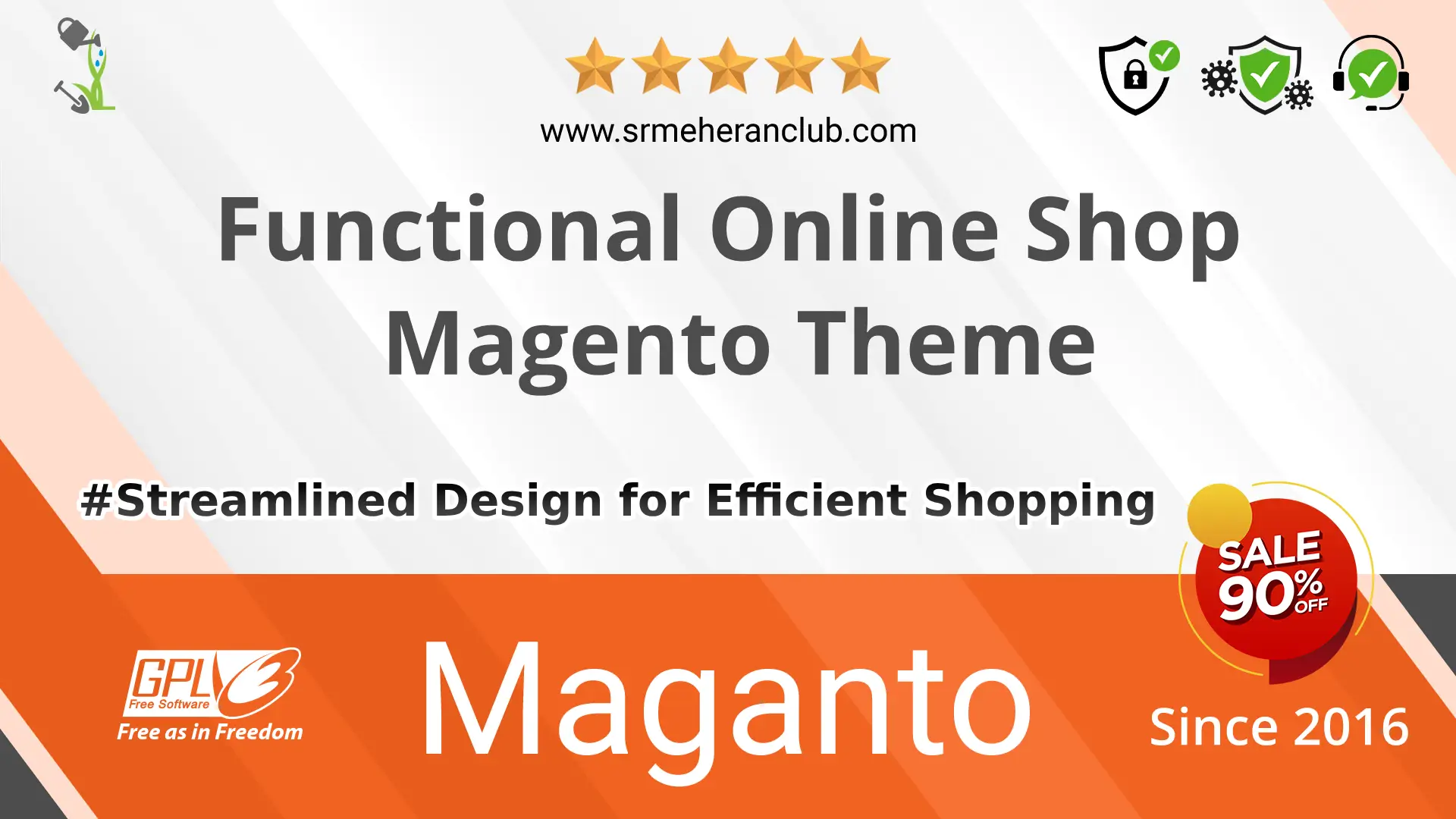 Functional Online Shop Magento Theme