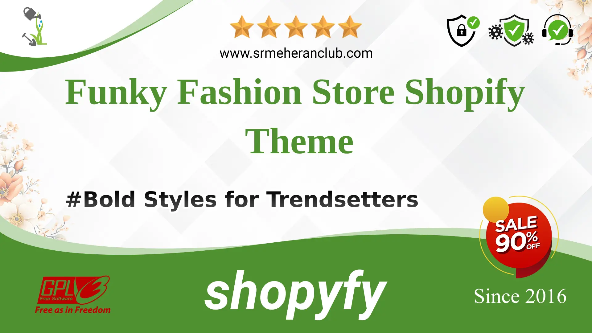 Funky Fashion Store Shopify Theme — Theme by Templatemonster