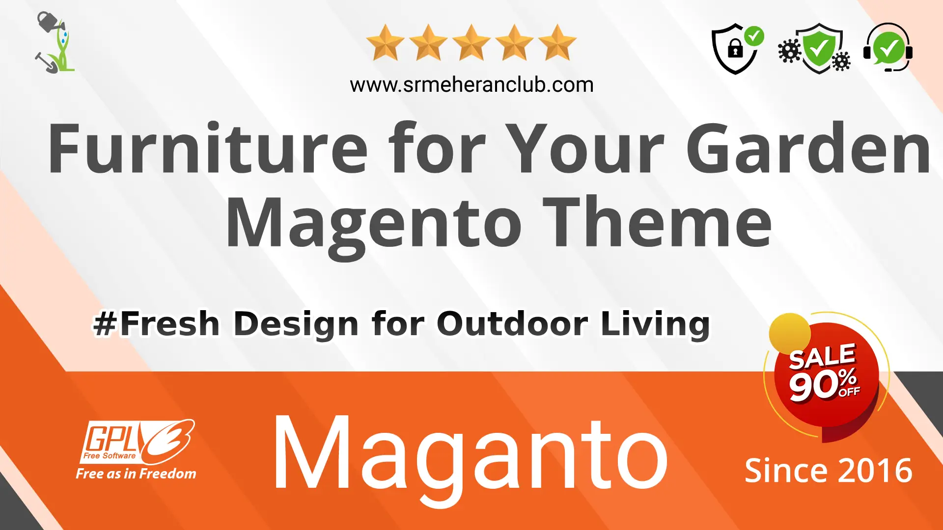 Furniture for Your Garden Magento Theme