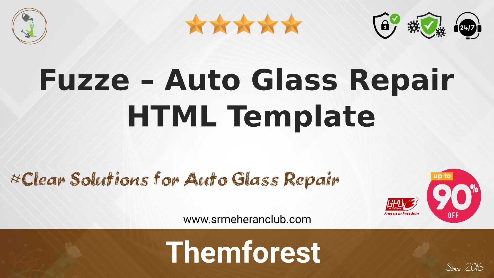 Fuzze – Auto Glass Repair HTML Template