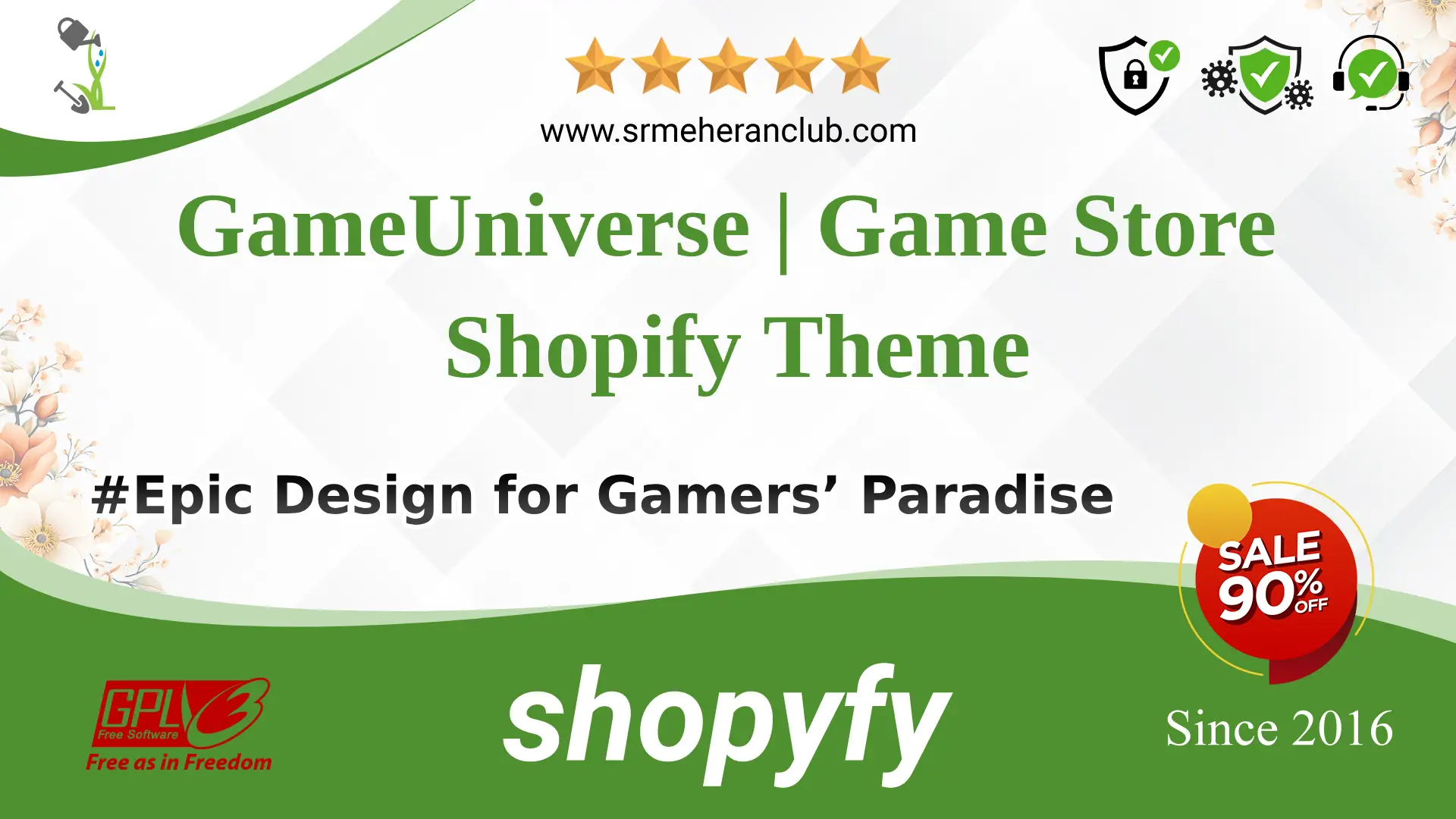 GameUniverse | Game Store Shopify Theme — Theme by Templatemonster