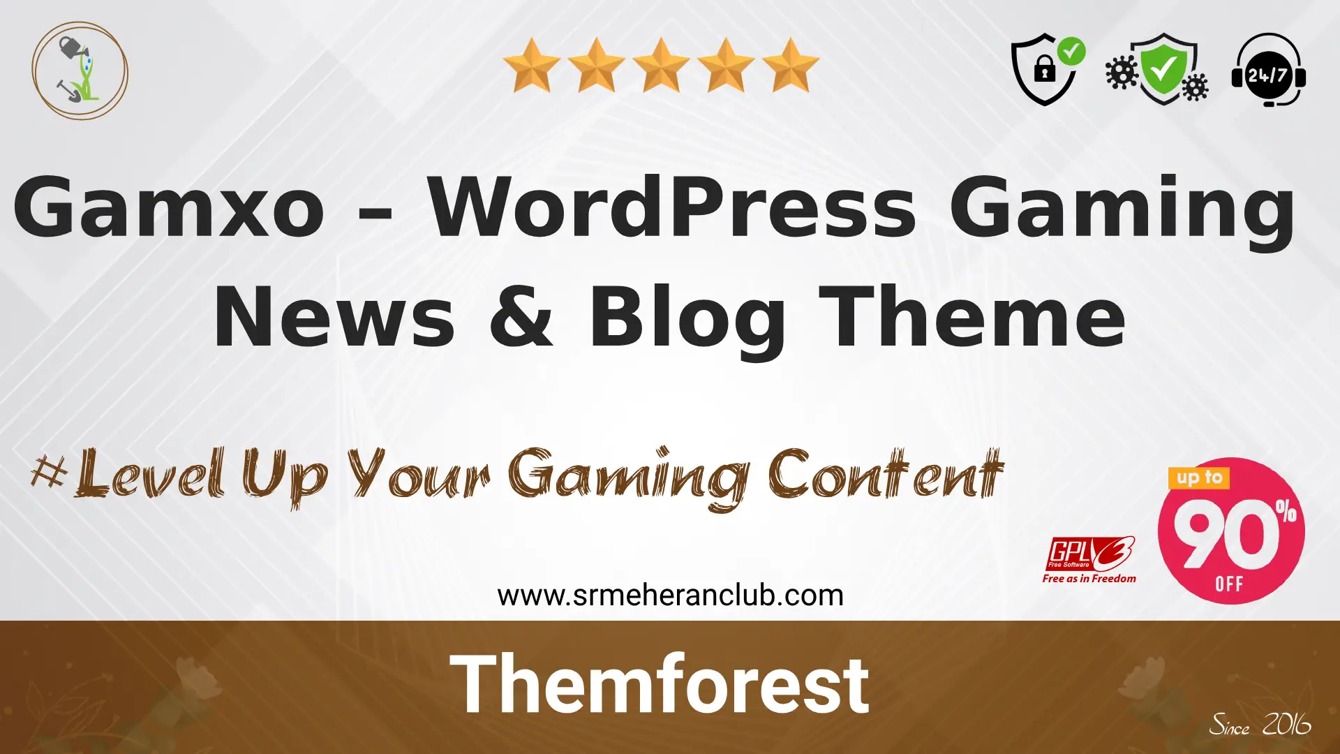 Gamxo – WordPress Gaming News & Blog Theme — Theme by Themeforest