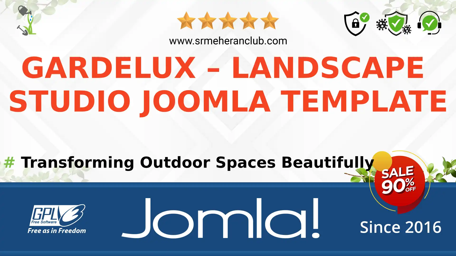 Gardelux – Landscape Studio Joomla Template — Theme by Templatemonster