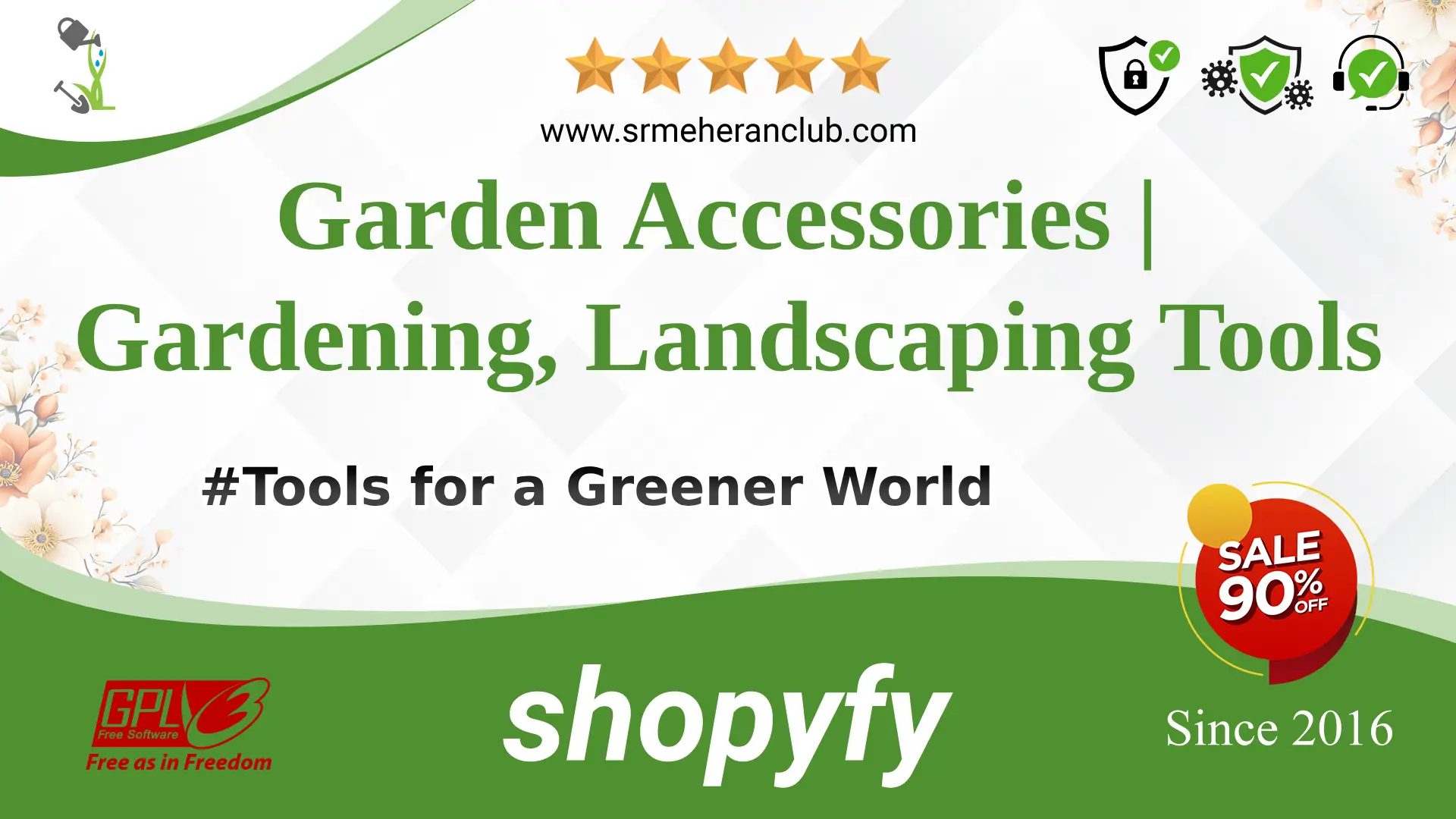 Garden Accessories | Gardening, Landscaping Tools — Theme by Themeforest