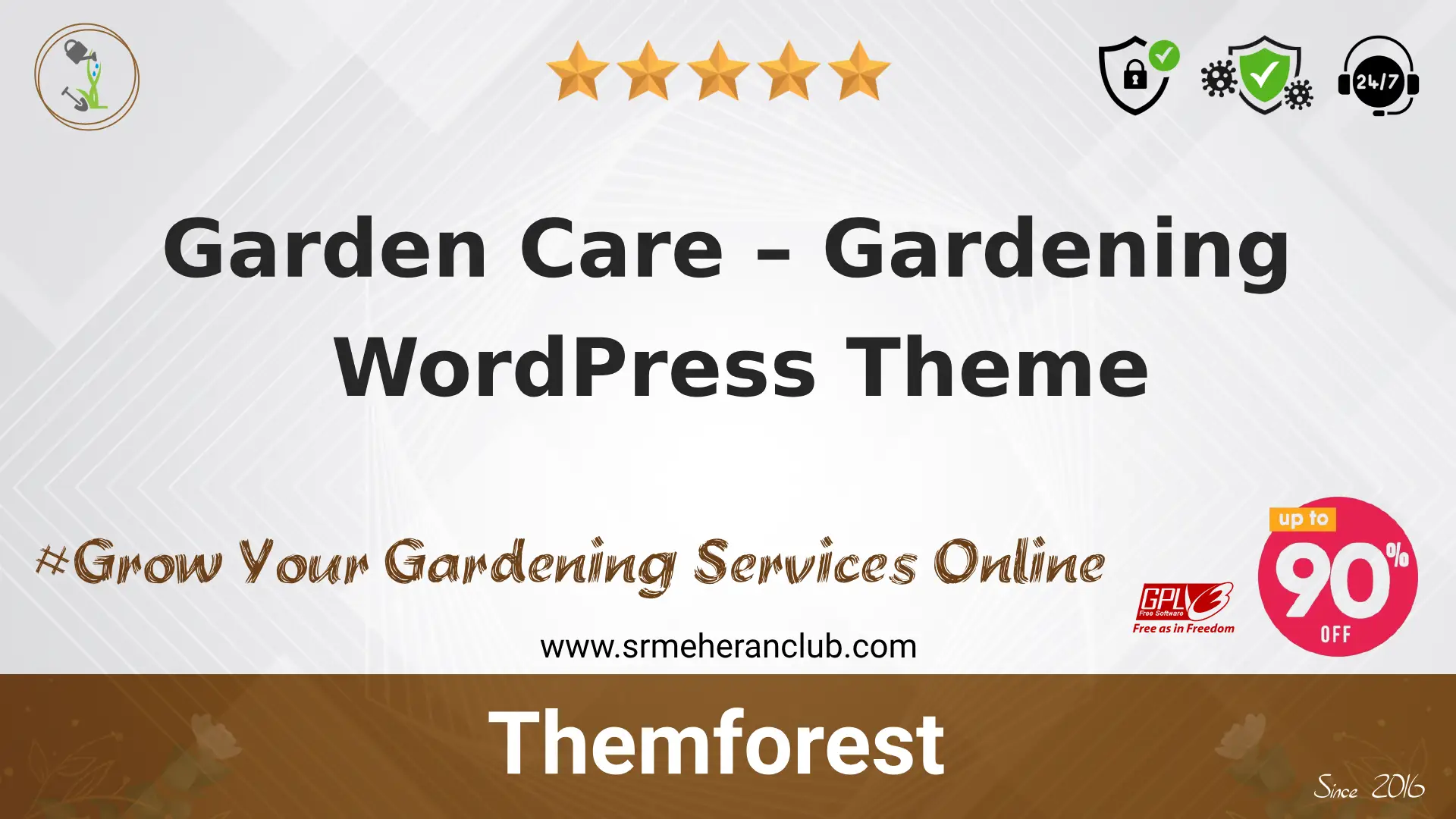 Garden Care – Gardening WordPress Theme — Theme by Themeforest