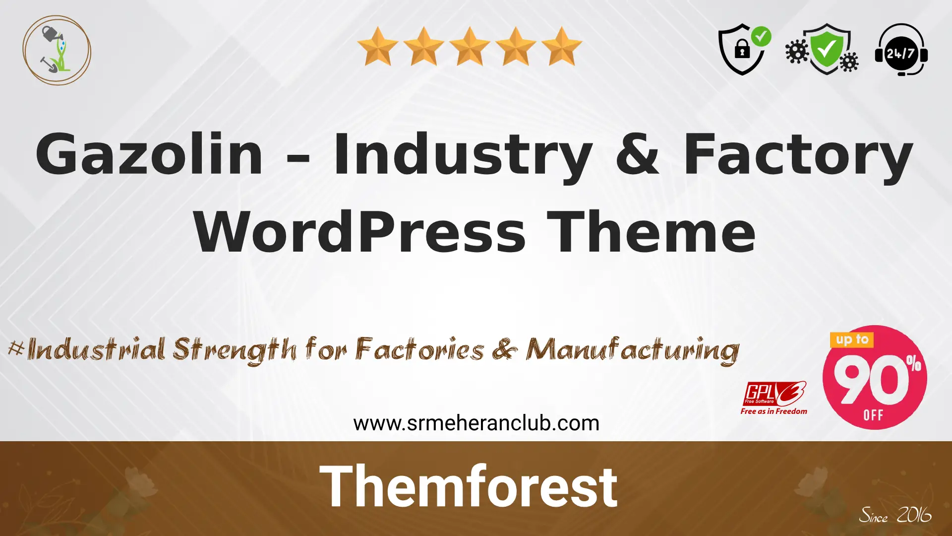 Gazolin – Industry & Factory WordPress Theme — Theme by Themeforest
