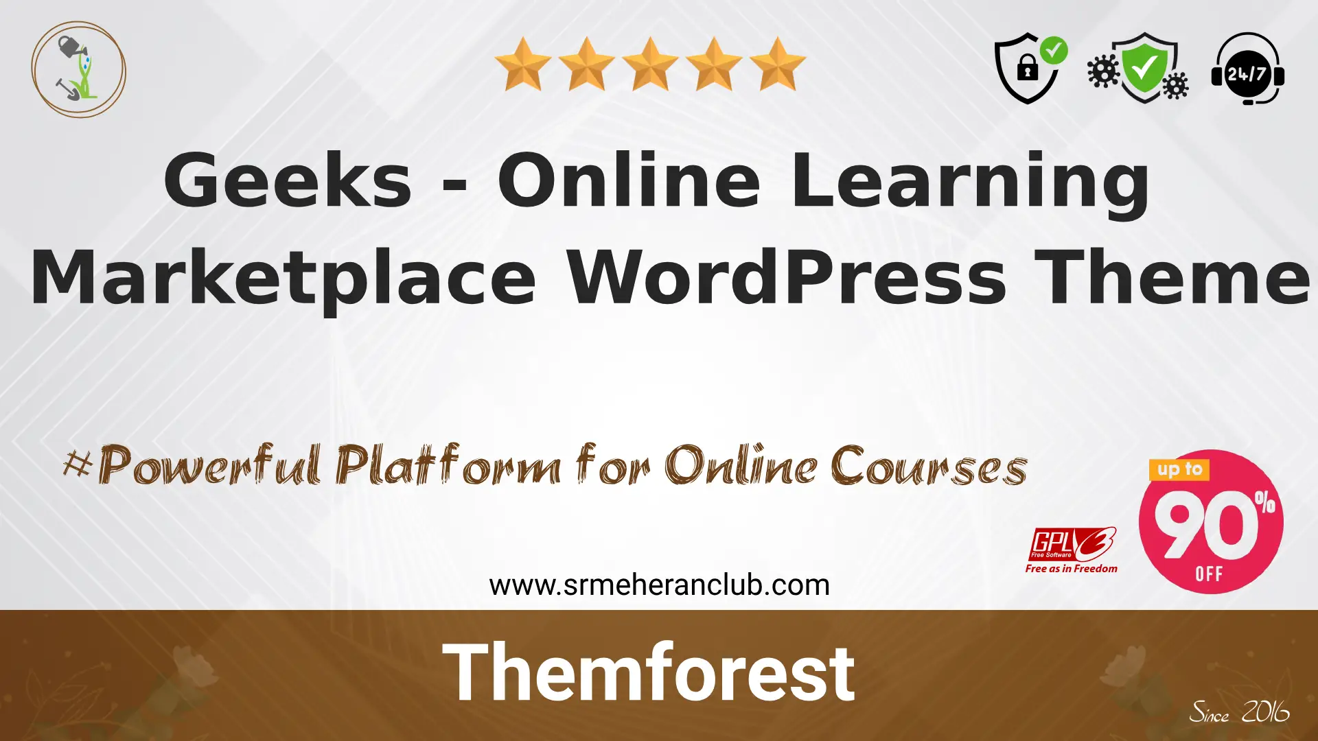 Geeks – Online Learning Marketplace WordPress Theme — Theme by Themeforest