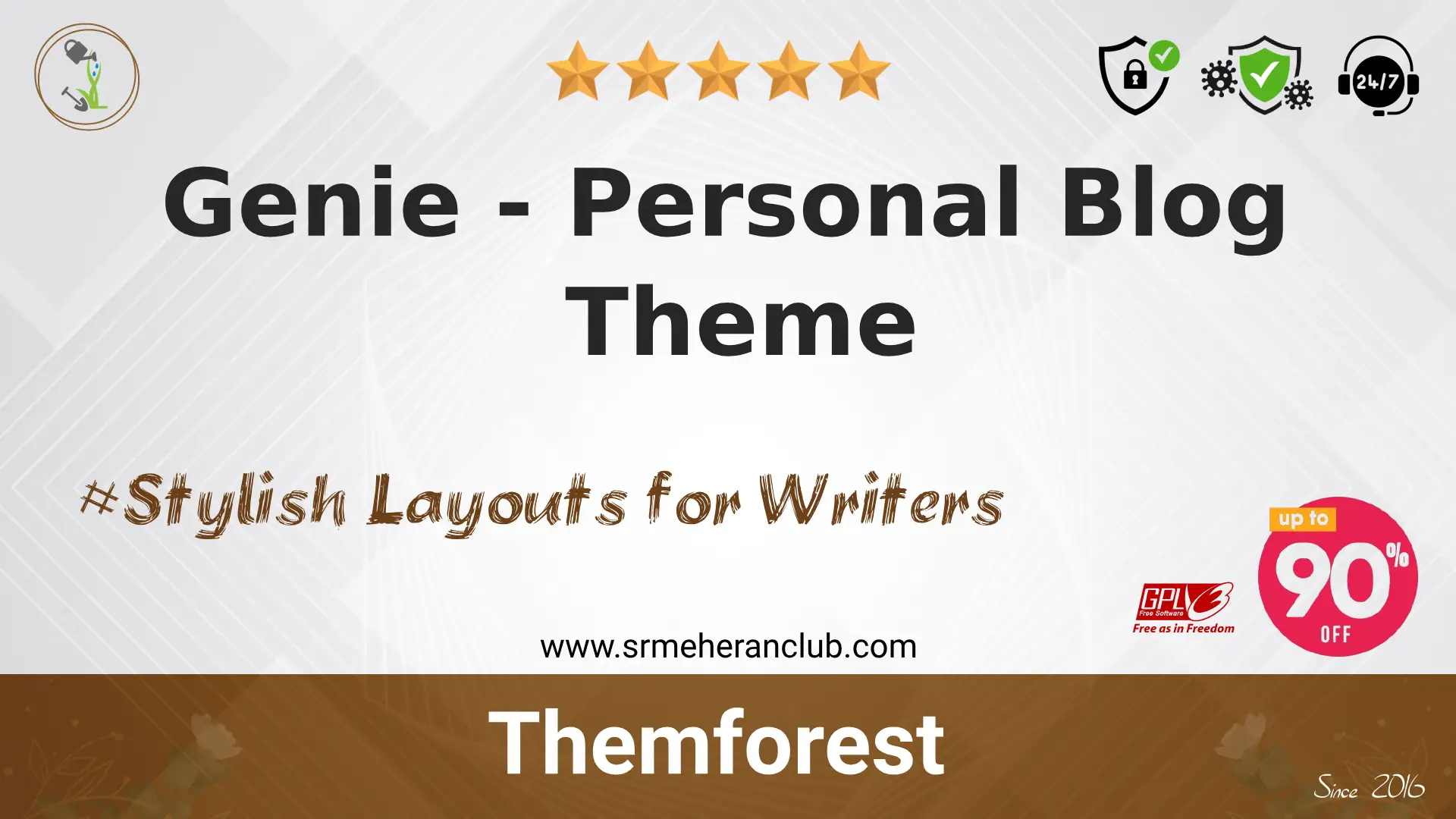 Genie – Personal Blog Theme — Theme by Themeforest