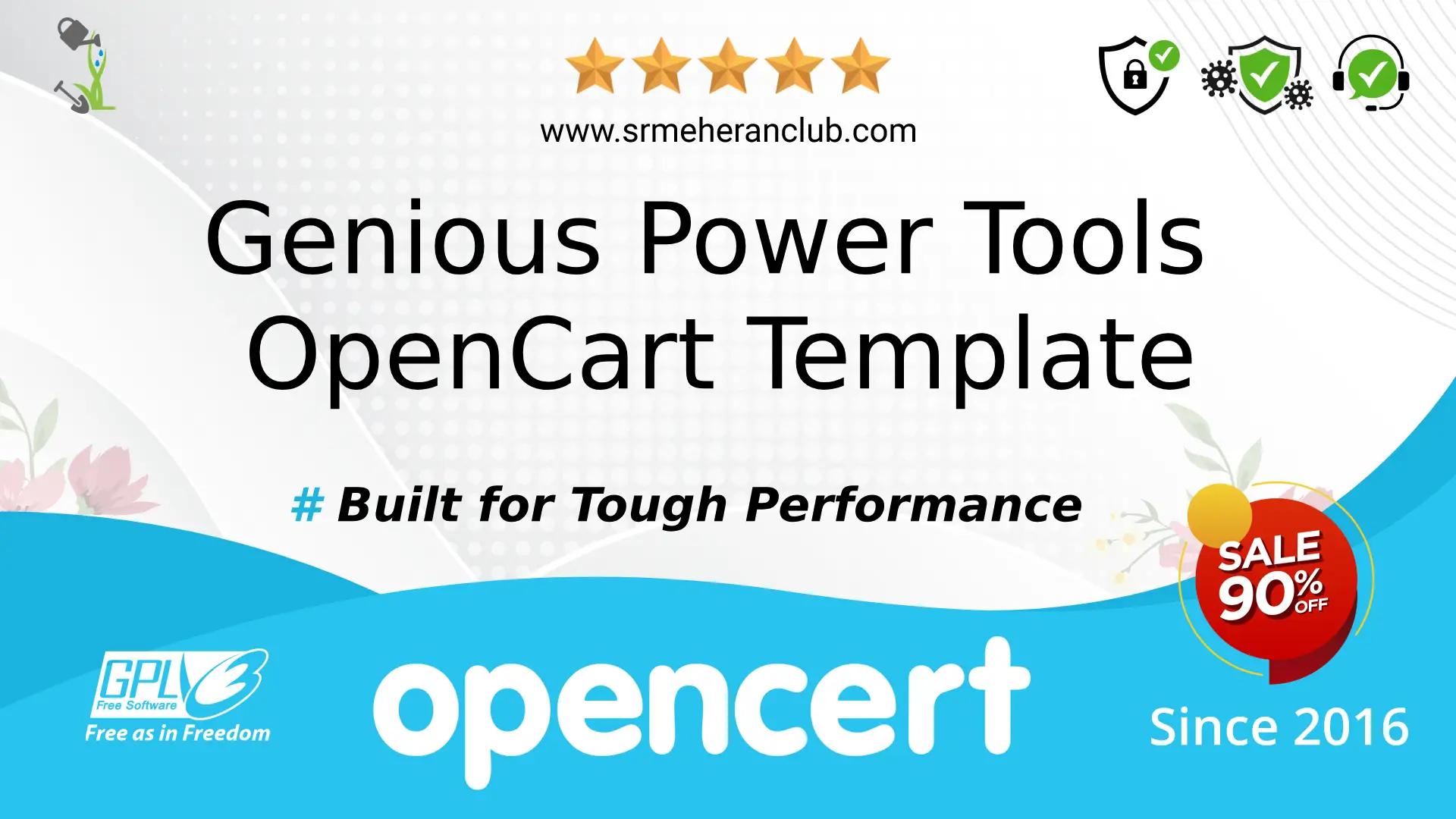 Genious Power Tools OpenCart Template — Template by Templatemonster