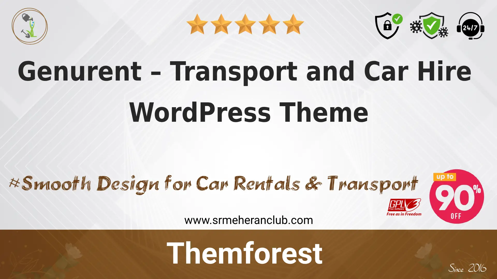 Genurent – Transport and Car Hire WordPress Theme