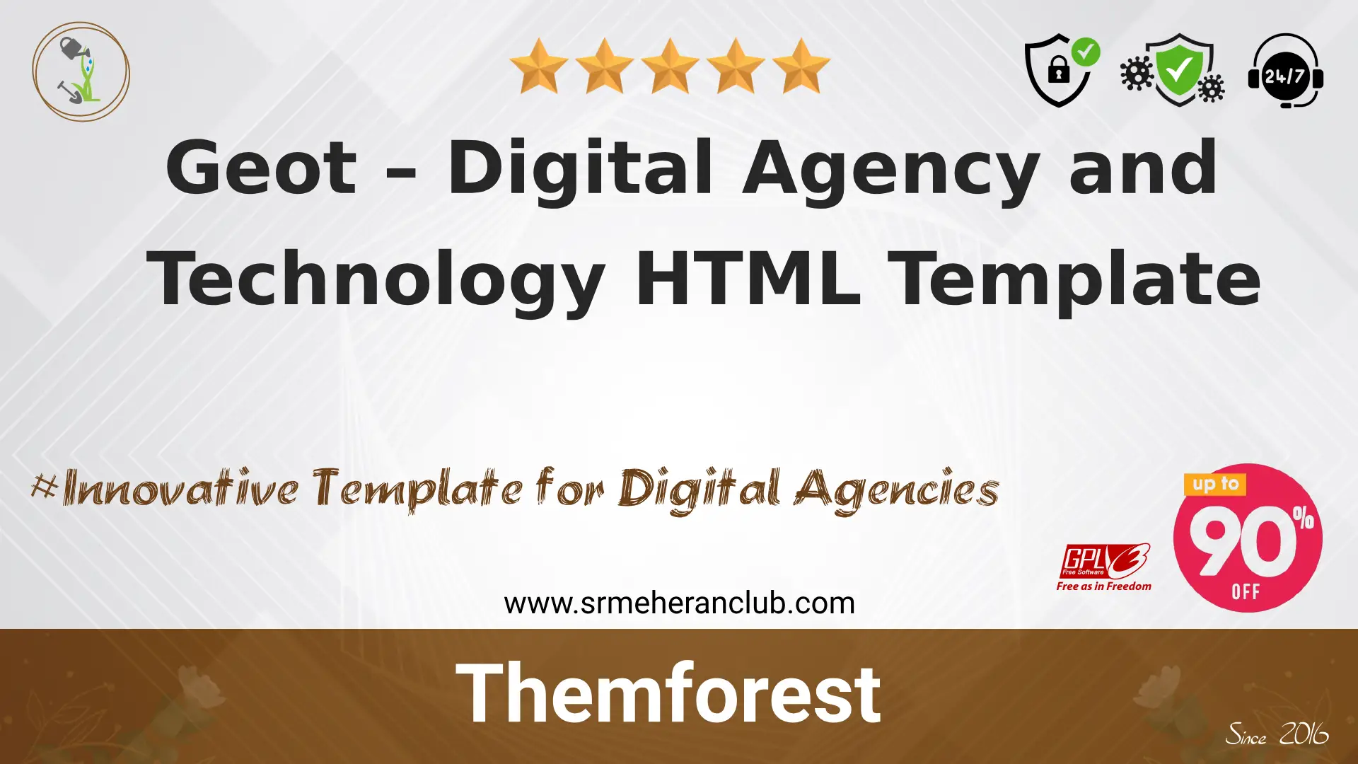 Geot – Digital Agency and Technology HTML Template