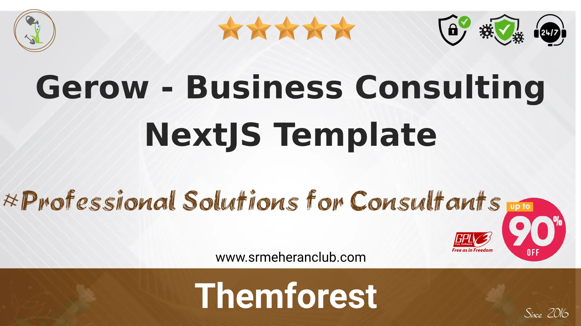 Gerow – Business Consulting NextJS Template — Template by Themeforest