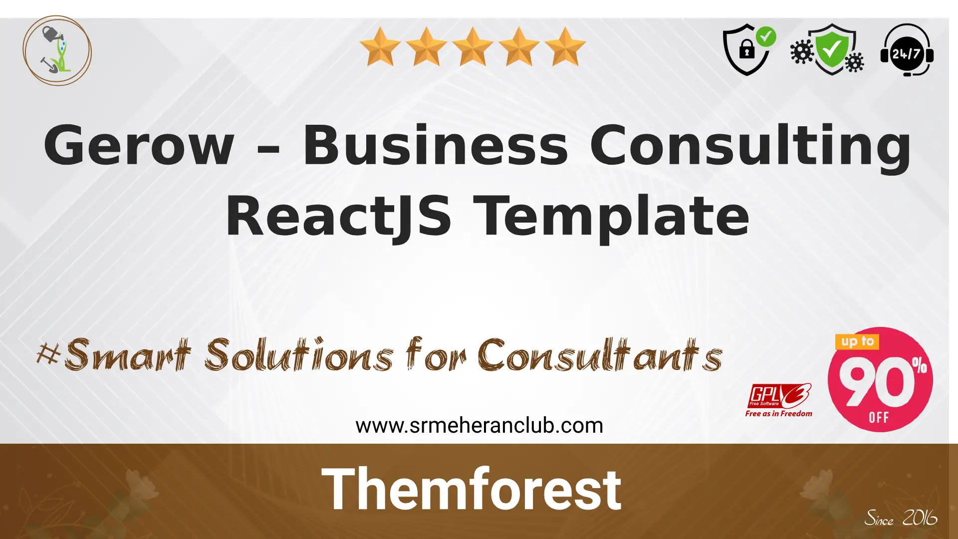 Gerow – Business Consulting ReactJS Template