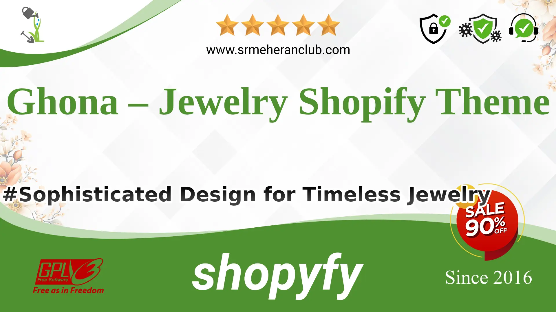 Ghona – Jewelry Shopify Theme — Theme by Templatemonster