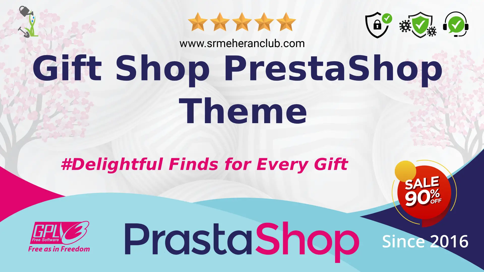 Gift Shop PrestaShop Theme — Theme by Templatemonster