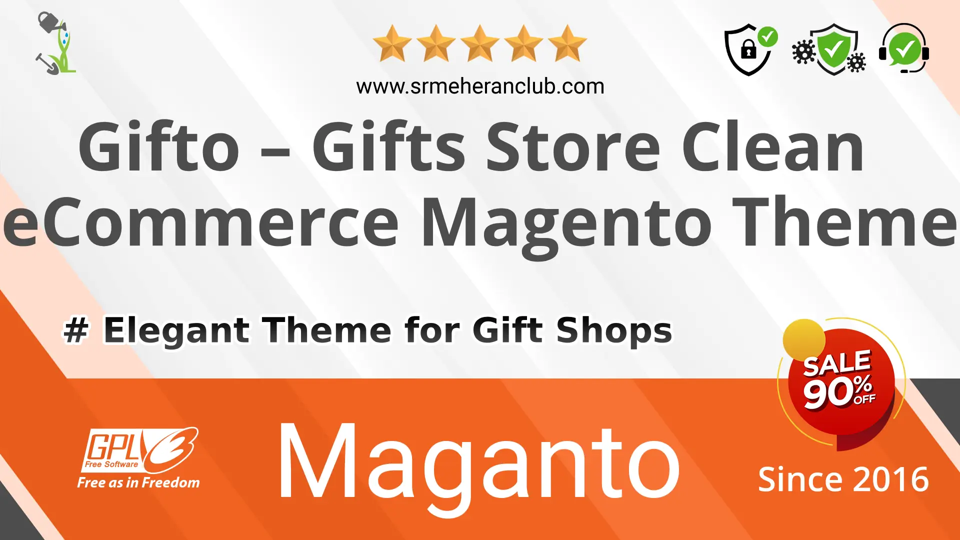 Gifto – Gifts Store Clean eCommerce Magento Theme — Theme by Templatemonster