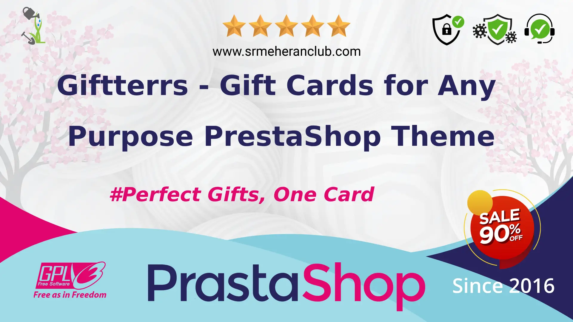 Giftterrs – Gift Cards for Any Purpose PrestaShop Theme — Theme by Templatemonster