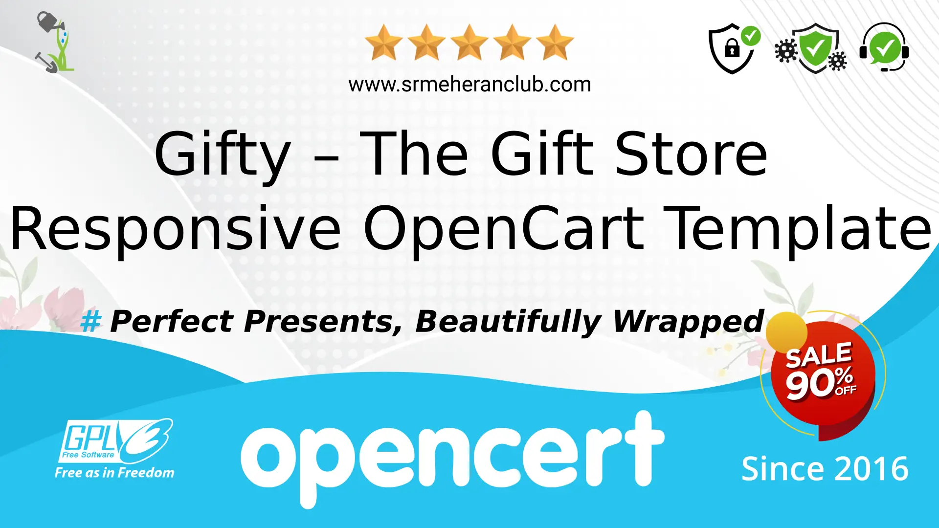 Gifty – The Gift Store Responsive OpenCart Template — Template by Templatemonster