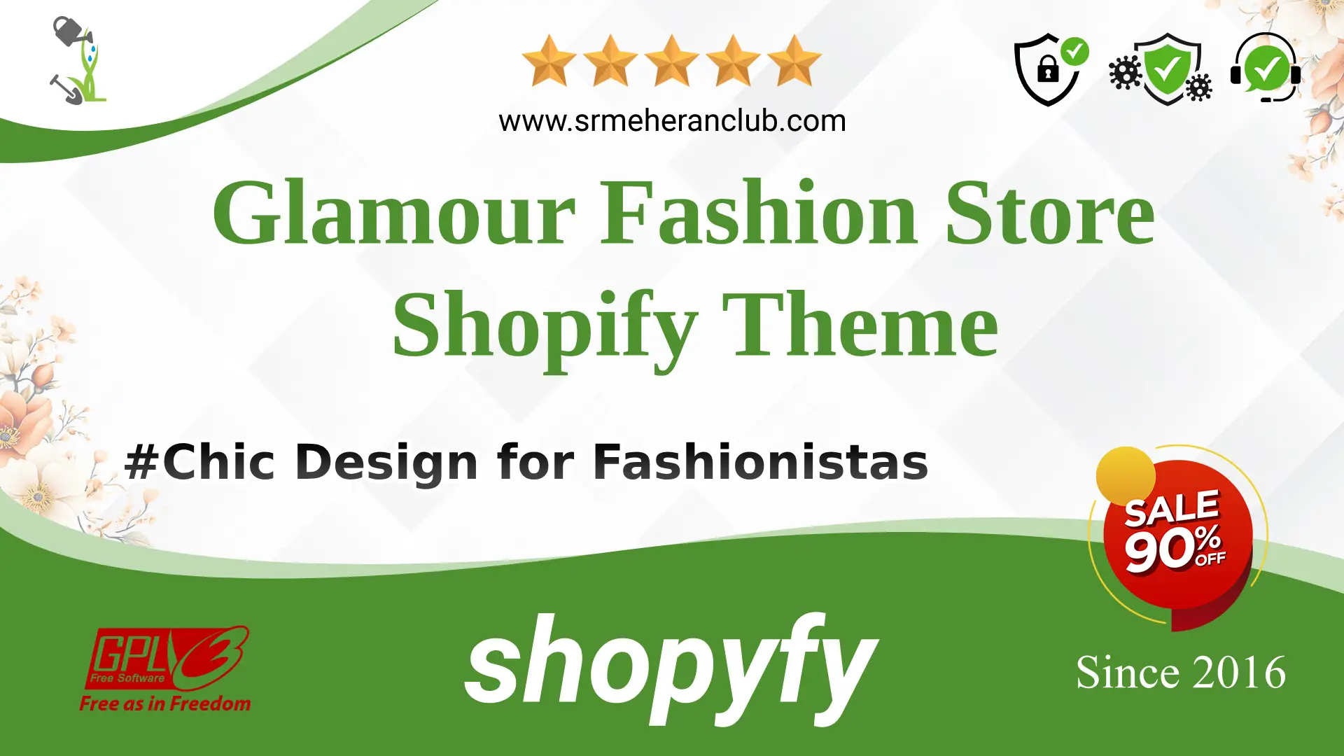 Glamour Fashion Store Shopify Theme — Theme by Templatemonster