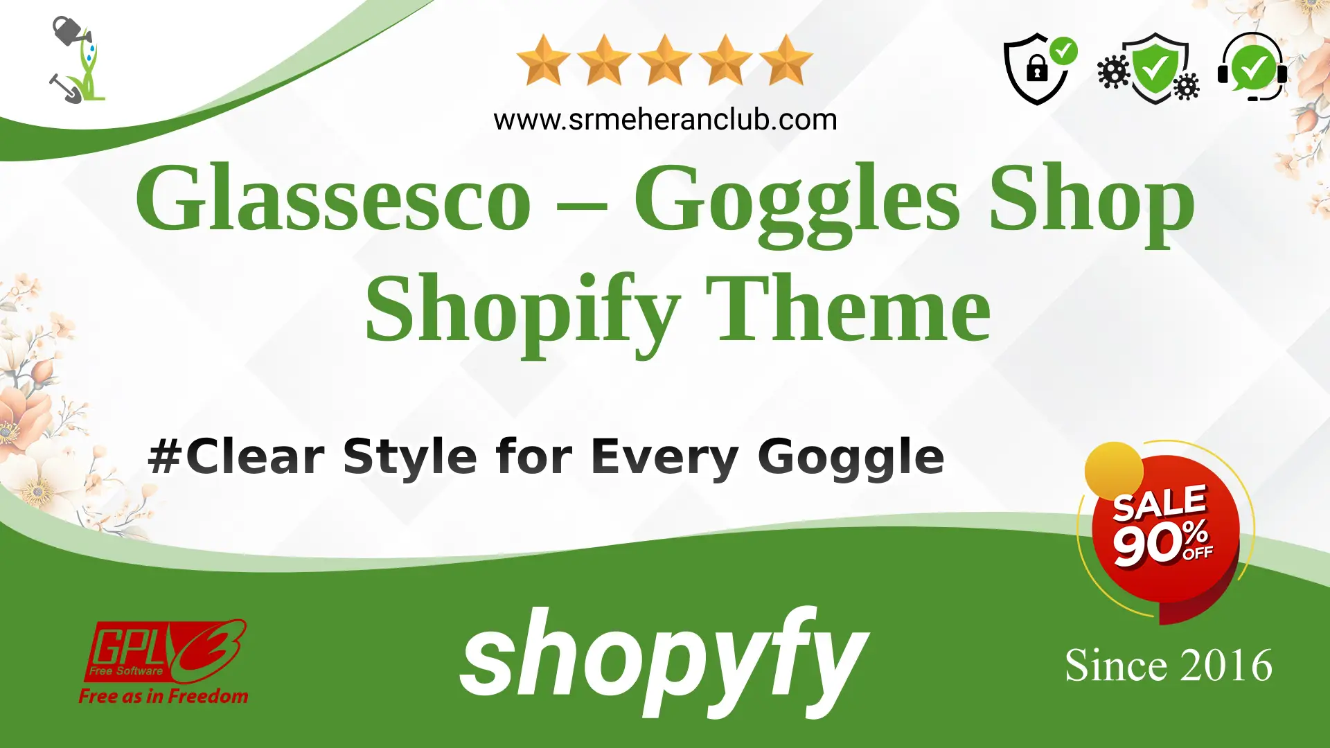 Glassesco – Goggles Shop Shopify Theme — Theme by Templatemonster