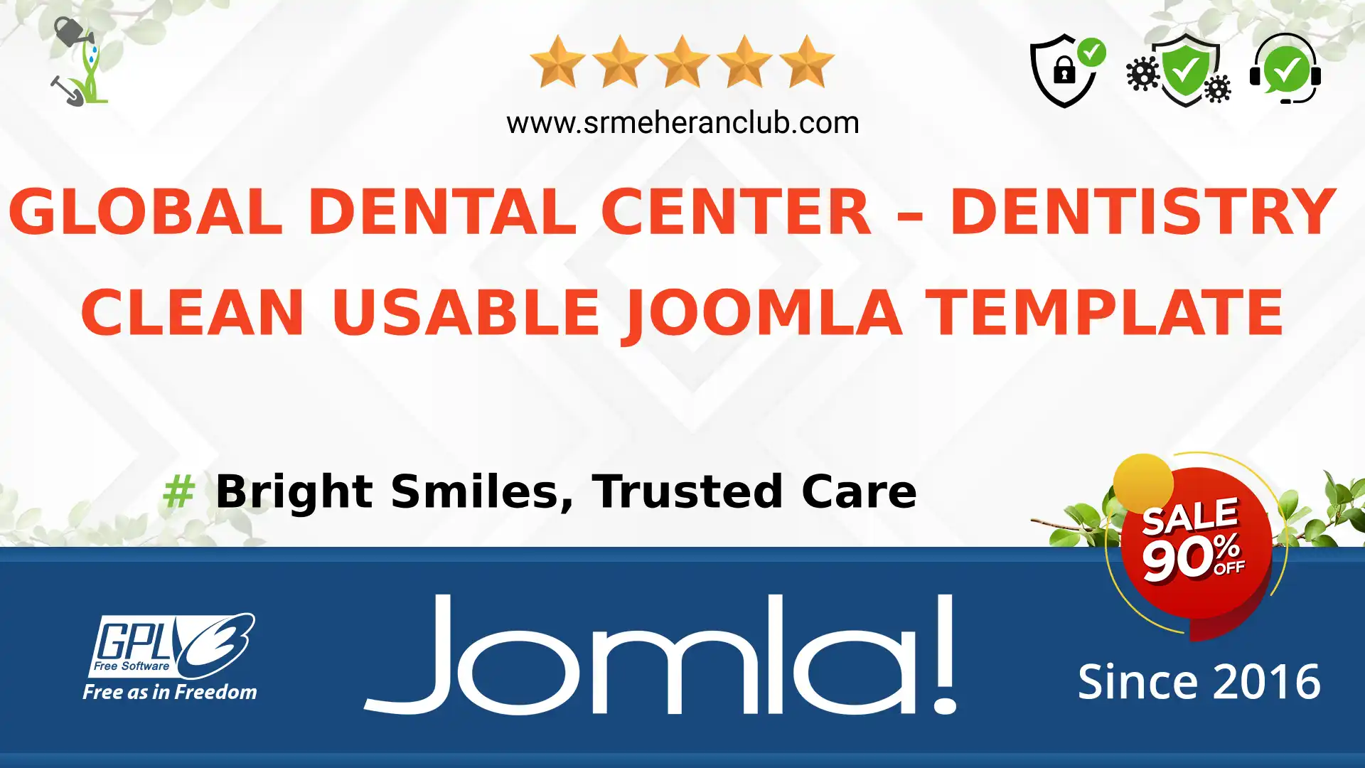 Global Dental Center – Dentistry Clean Usable Joomla Template — Theme by Templatemonster