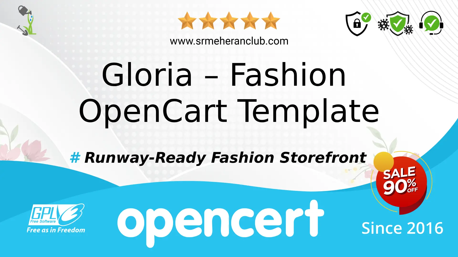 Gloria – Fashion OpenCart Template — Template by Templatemonster