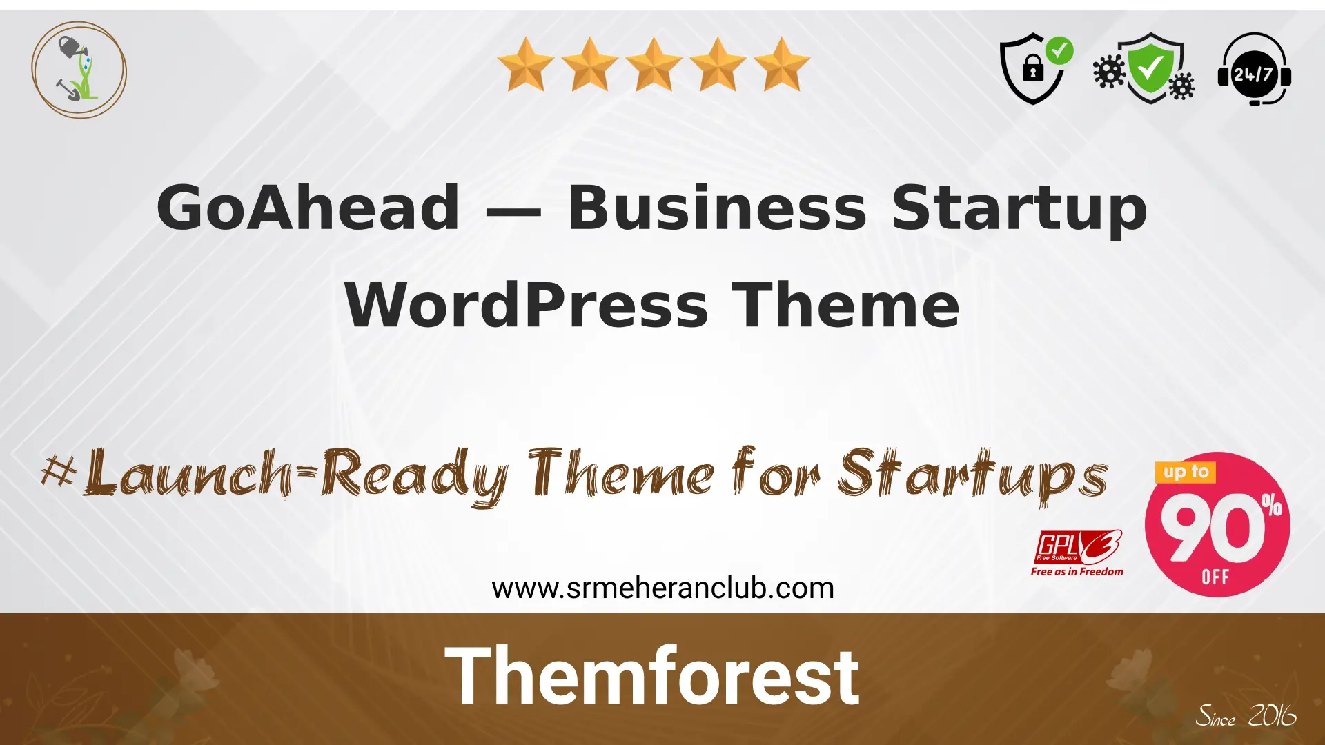 GoAhead — Business Startup WordPress Theme — Theme by Themeforest