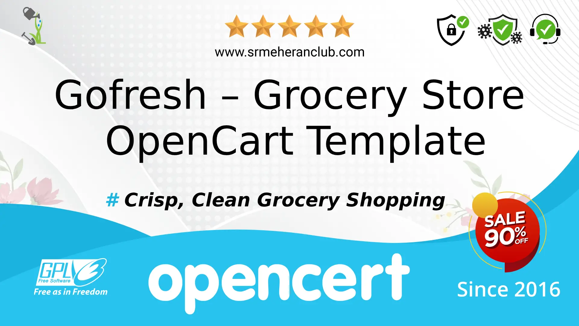 Gofresh – Grocery Store OpenCart Template — Template by Templatemonster