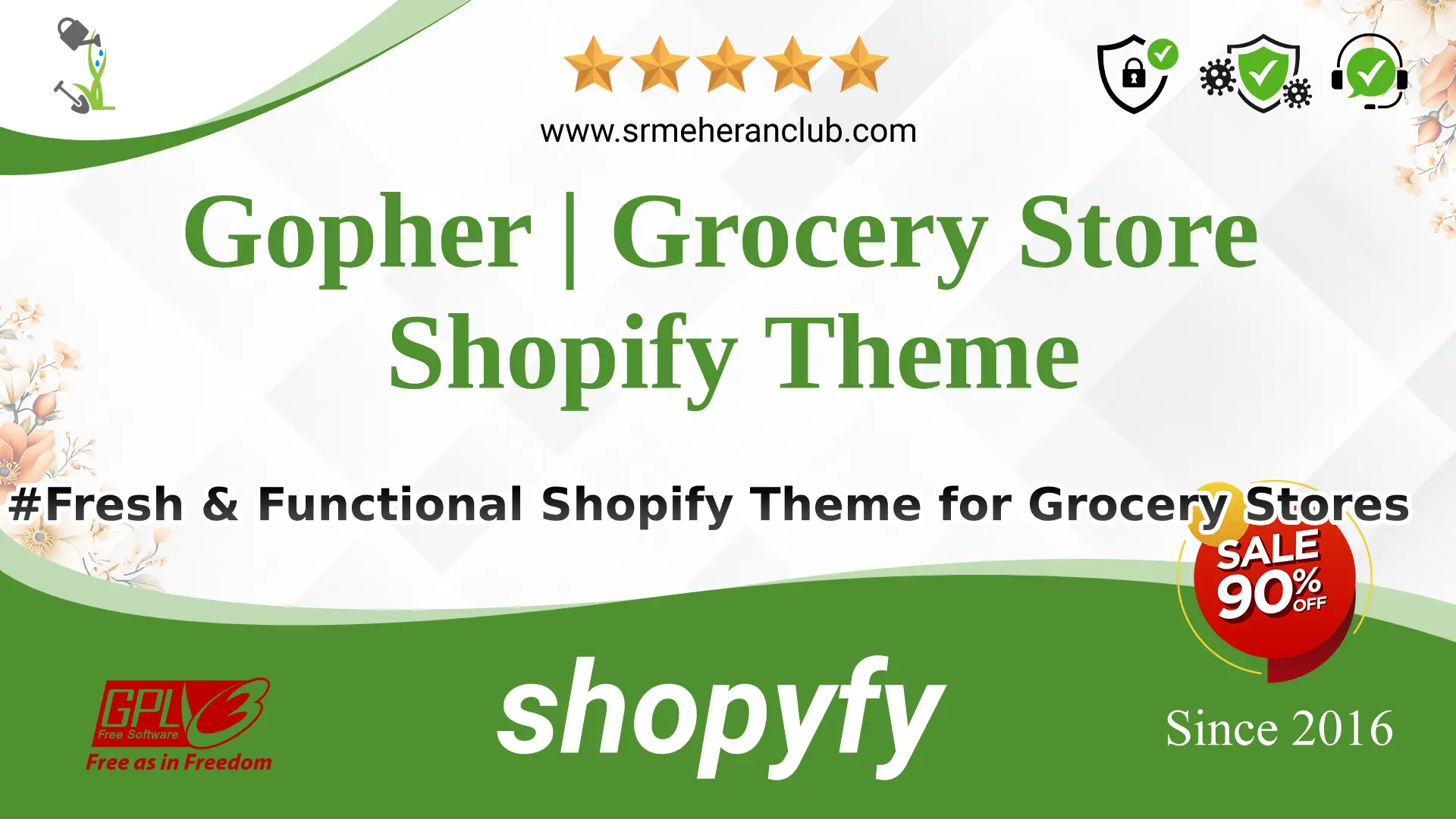 Gopher | Grocery Store Shopify Theme — Theme by Themeforest