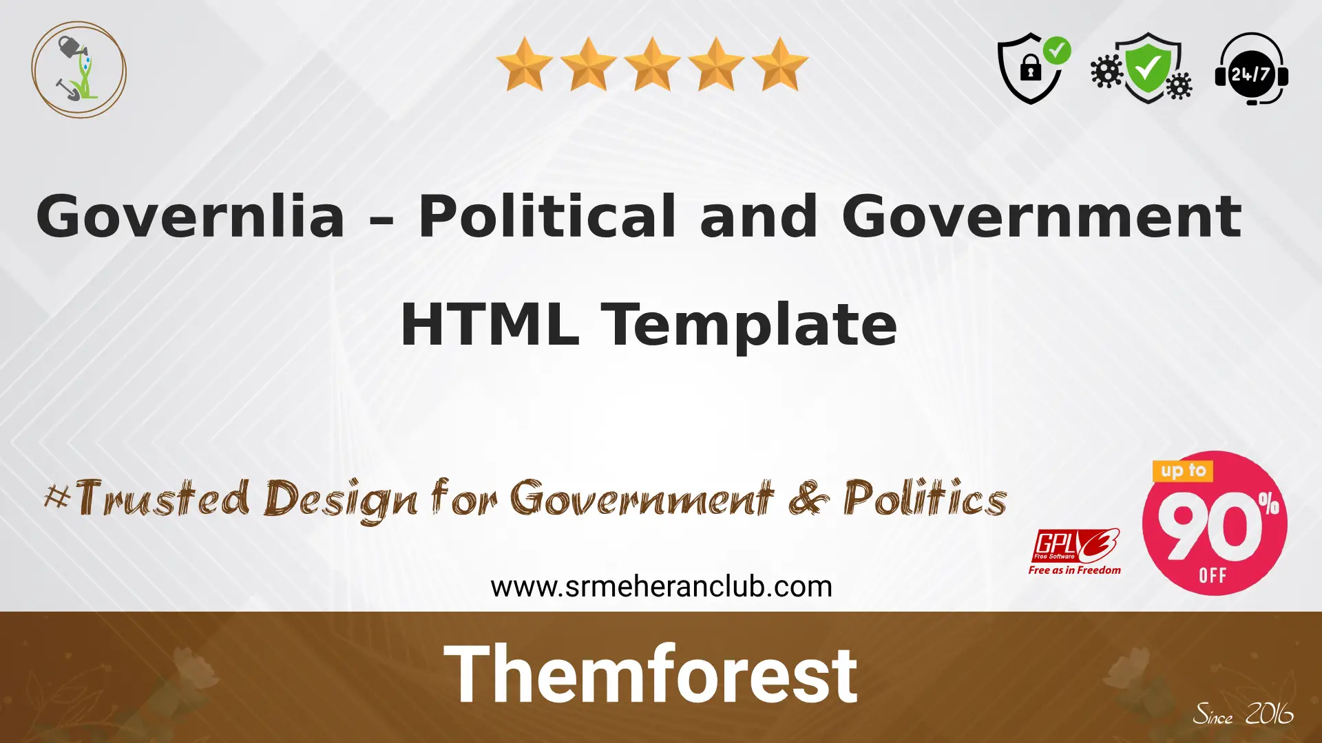 Governlia – Political and Government HTML Template