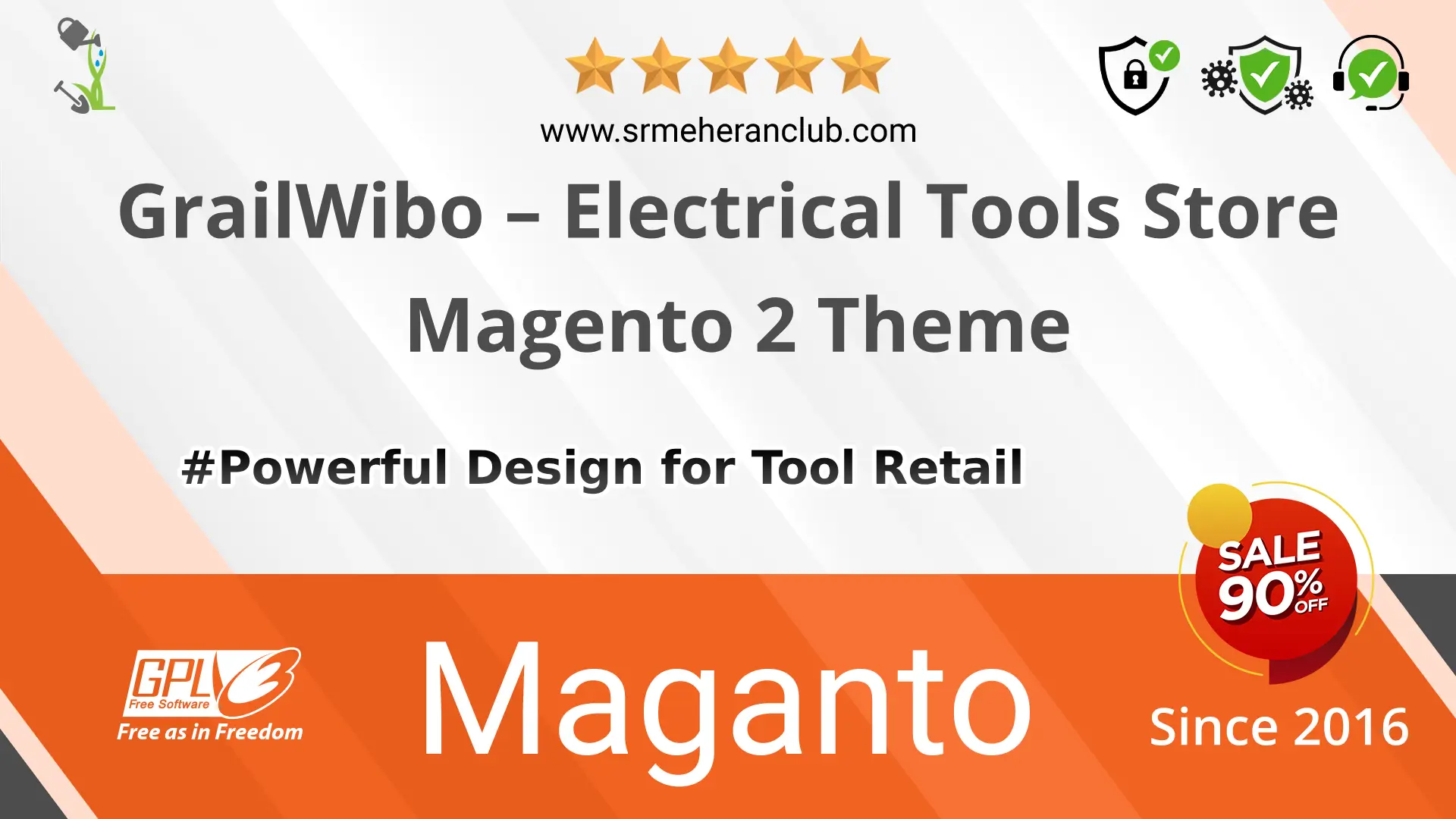 GrailWibo – Electrical Tools Store Magento 2 Theme — Theme by Templatemonster