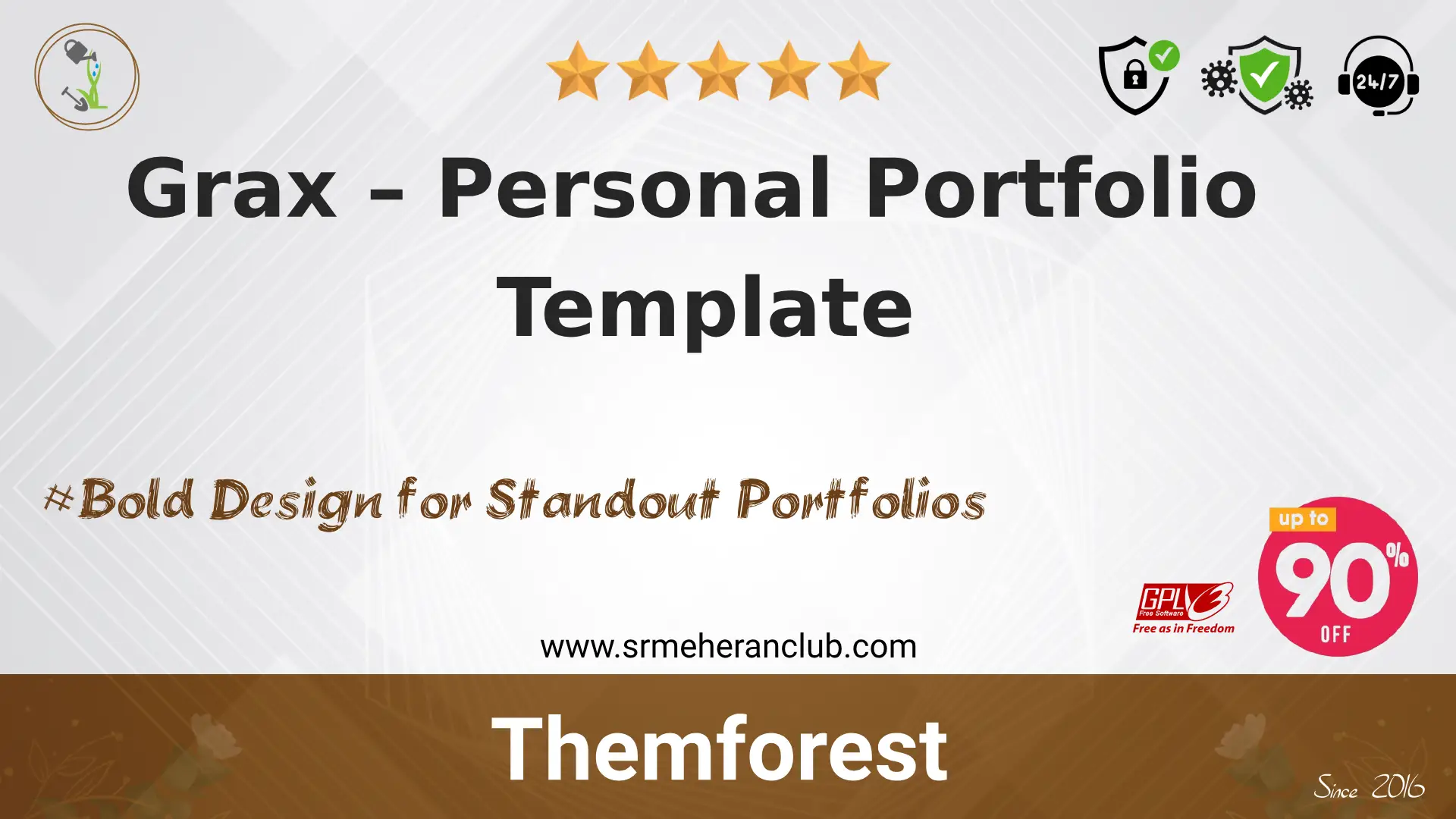 Grax - Personal Portfolio Template