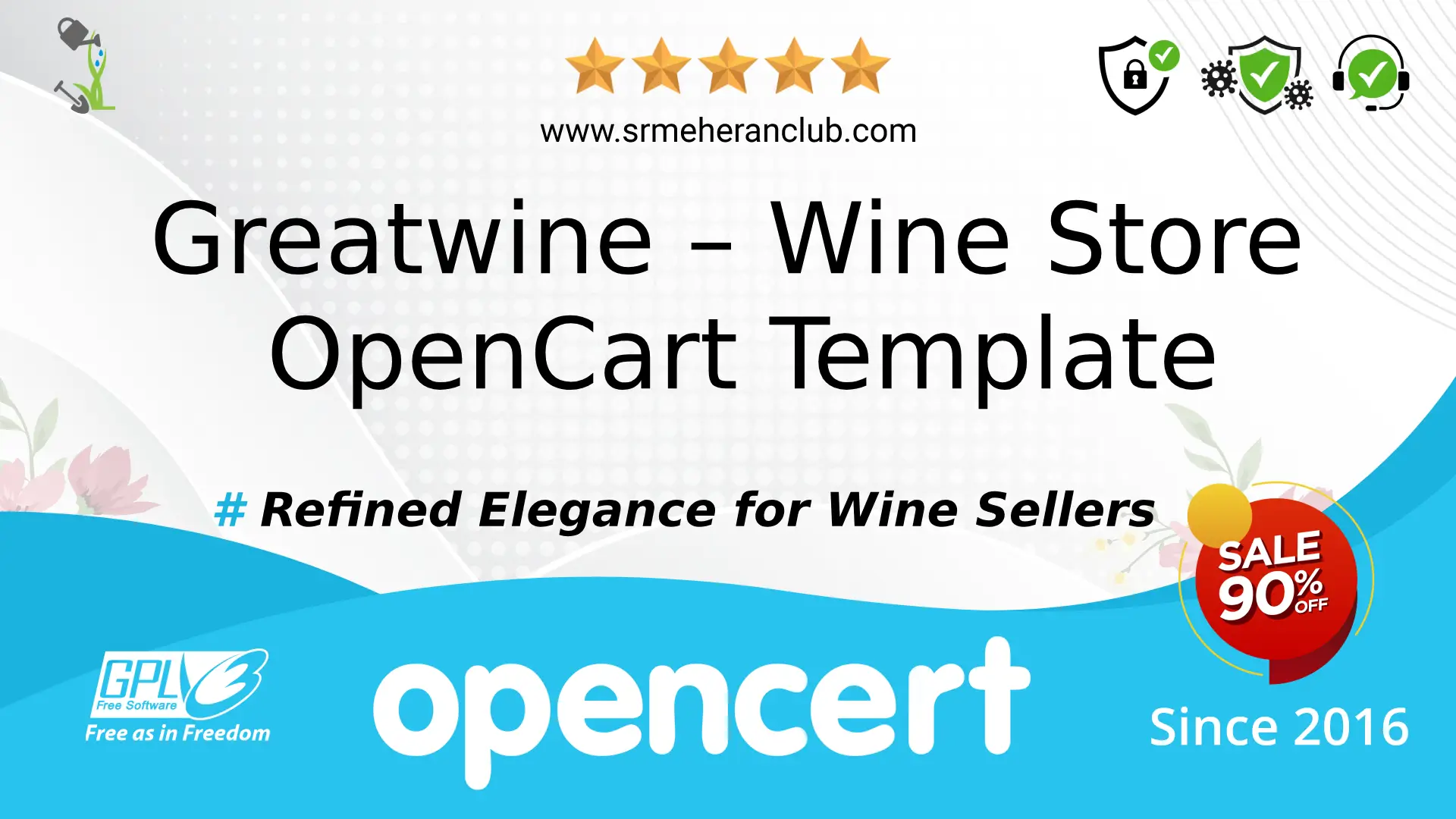 Greatwine – Wine Store OpenCart Template — Template by Templatemonster