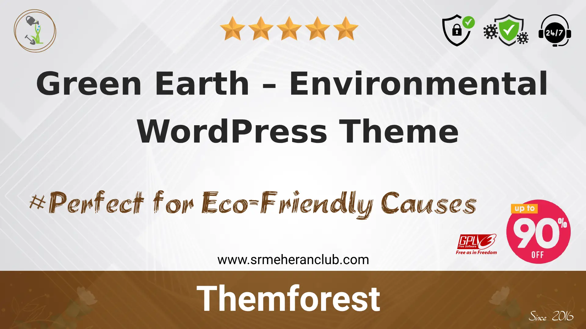 Green Earth – Environmental WordPress Theme — Theme by Themeforest