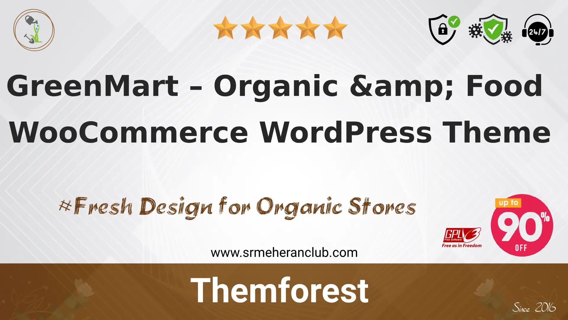 GreenMart – Organic & Food WooCommerce WordPress Theme