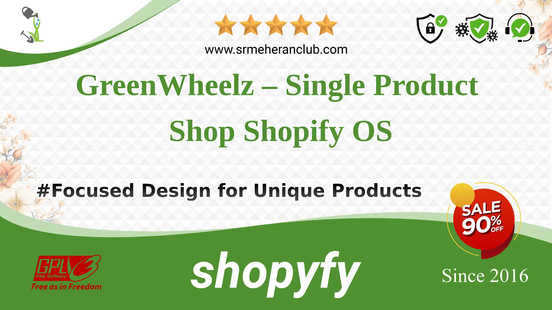 GreenWheelz – Single Product Shop Shopify OS — Theme by Themeforest