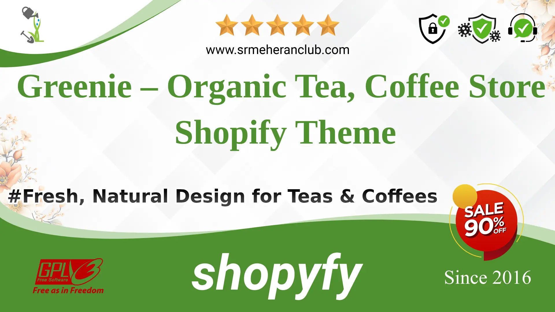 Greenie – Organic Tea, Coffee Store Shopify Theme — Theme by Themeforest