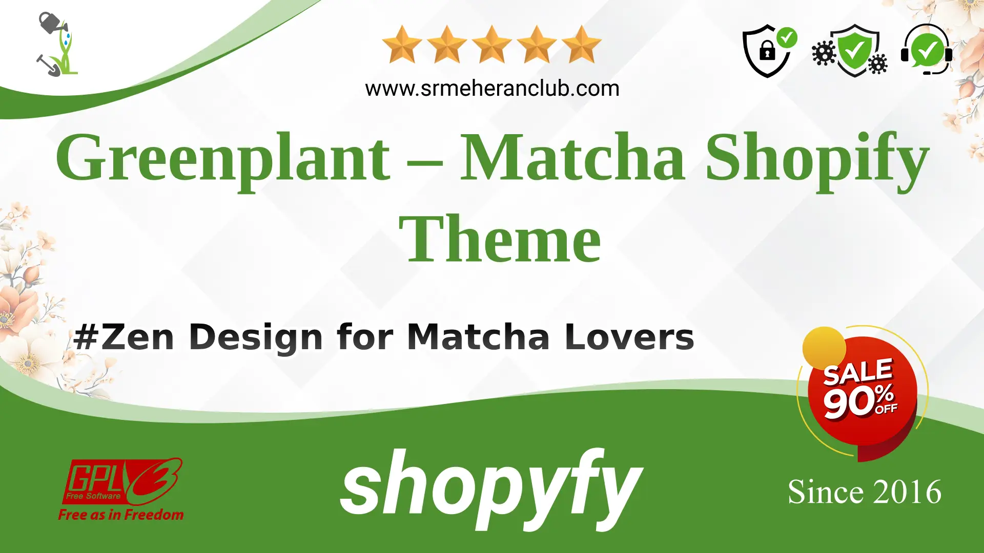 Greenplant – Matcha Shopify Theme — Theme by Templatemonster