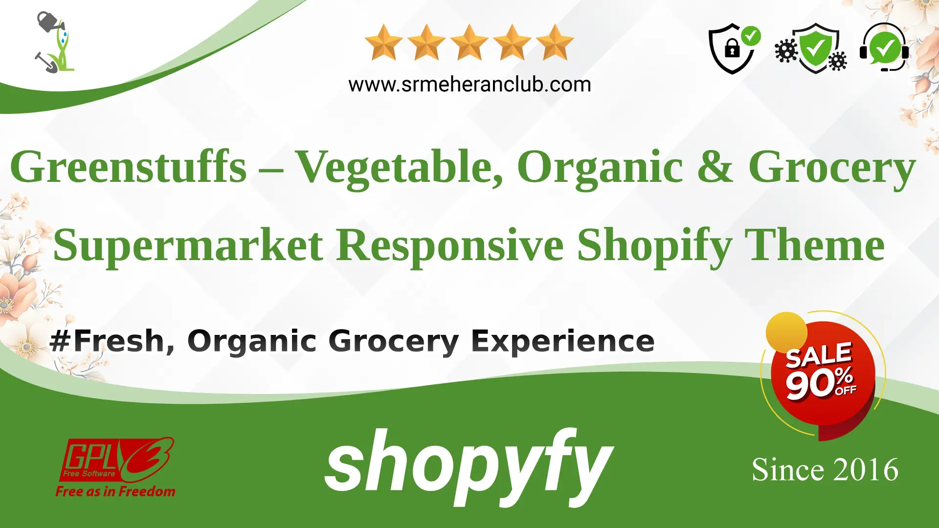Greenstuffs – Vegetable, Organic & Grocery Supermarket Responsive Shopify Theme — Theme by Templatemonster