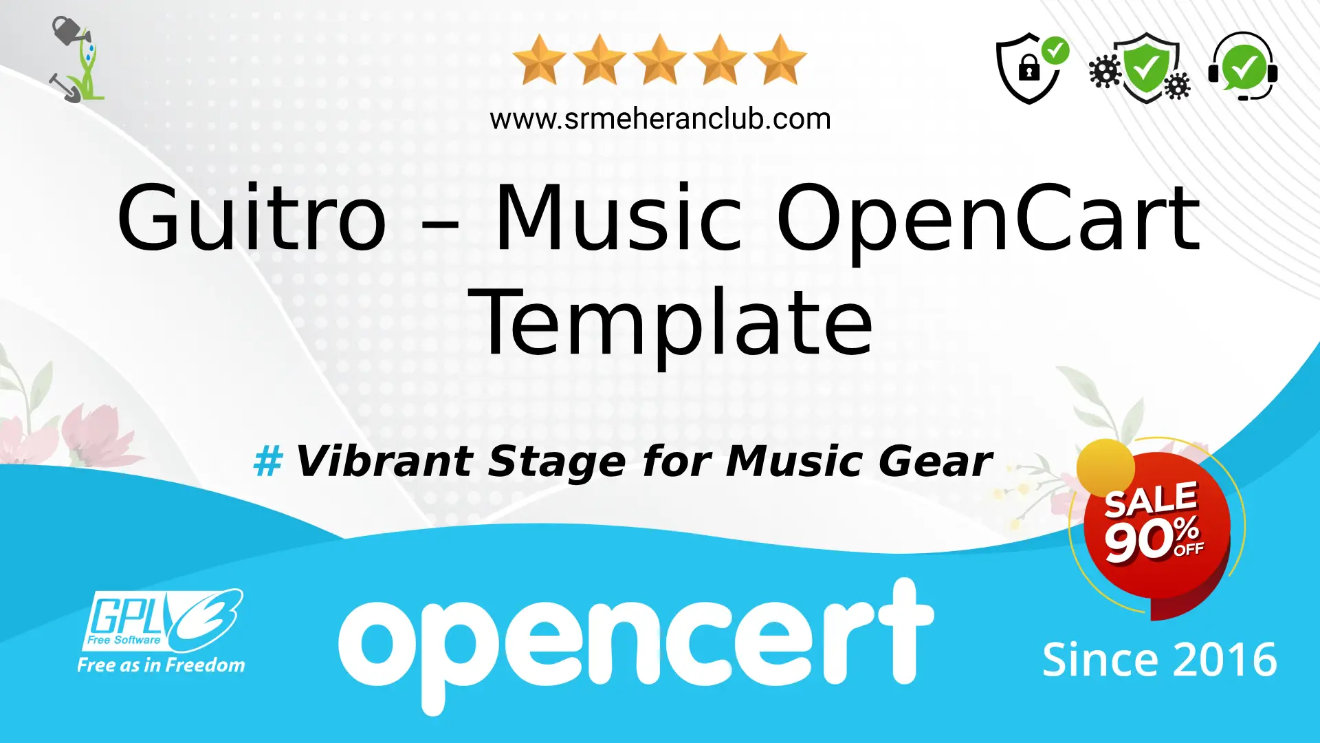 Guitro – Music OpenCart Template — Template by Templatemonster