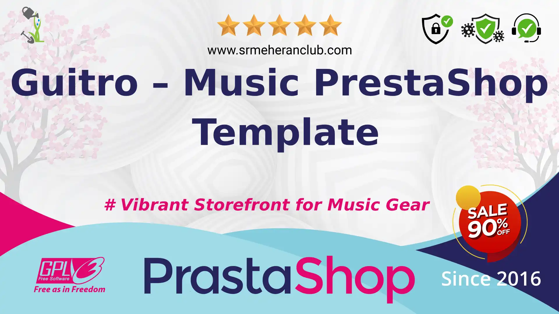 Guitro – Music PrestaShop Template