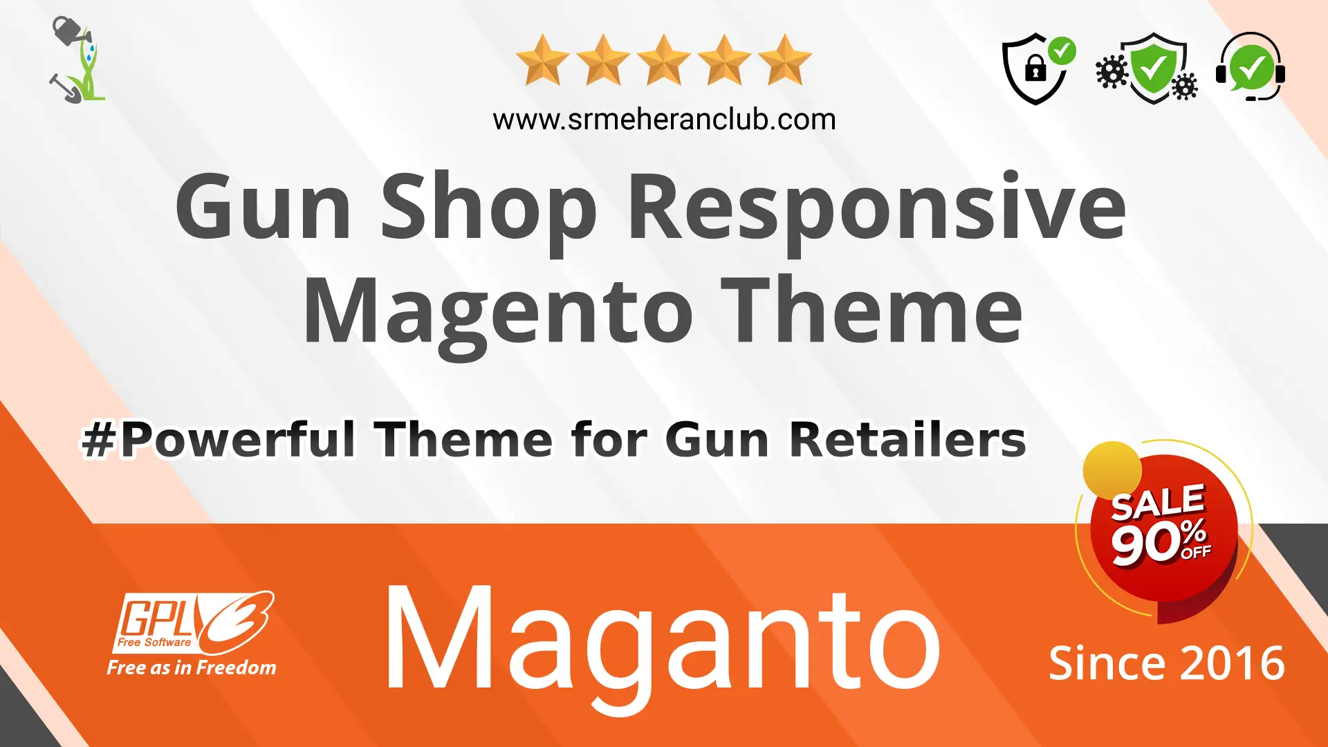 Gun Shop Responsive Magento Theme — Theme by Templatemonster
