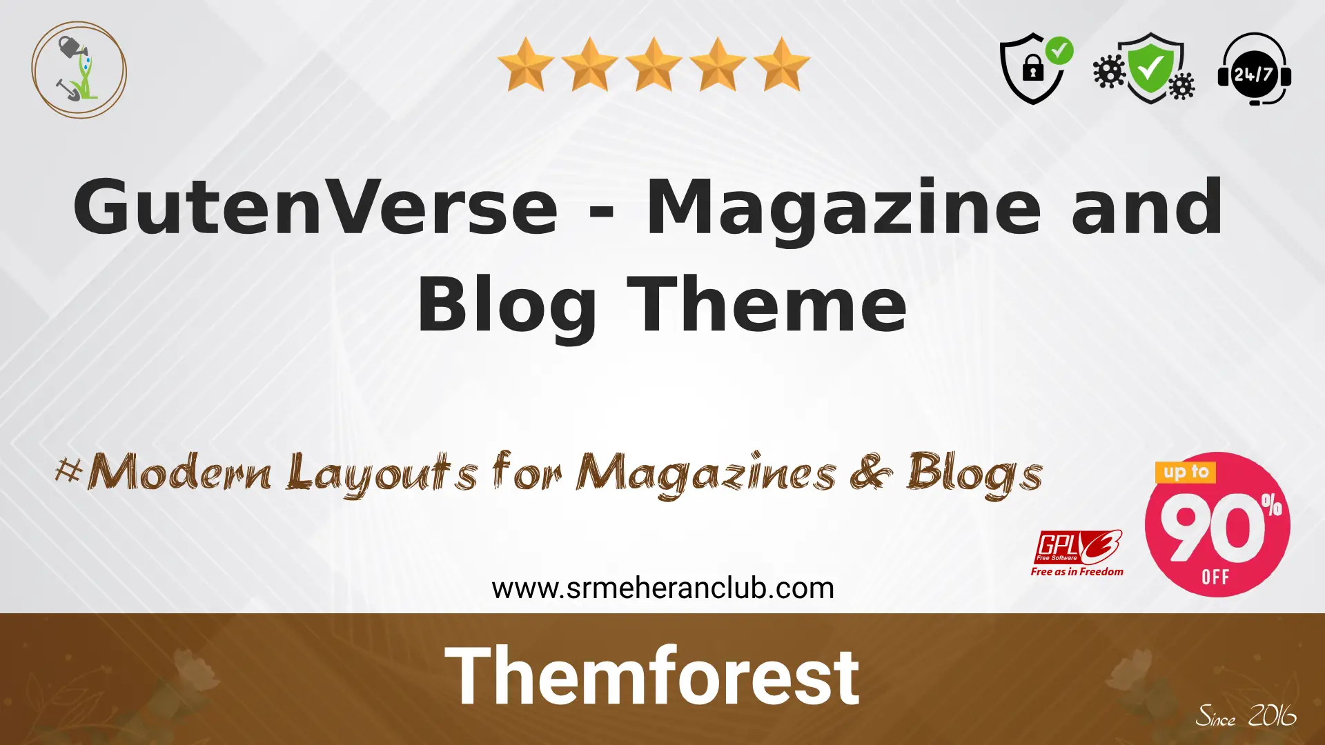 GutenVerse – Magazine and Blog Theme — Theme by Themeforest