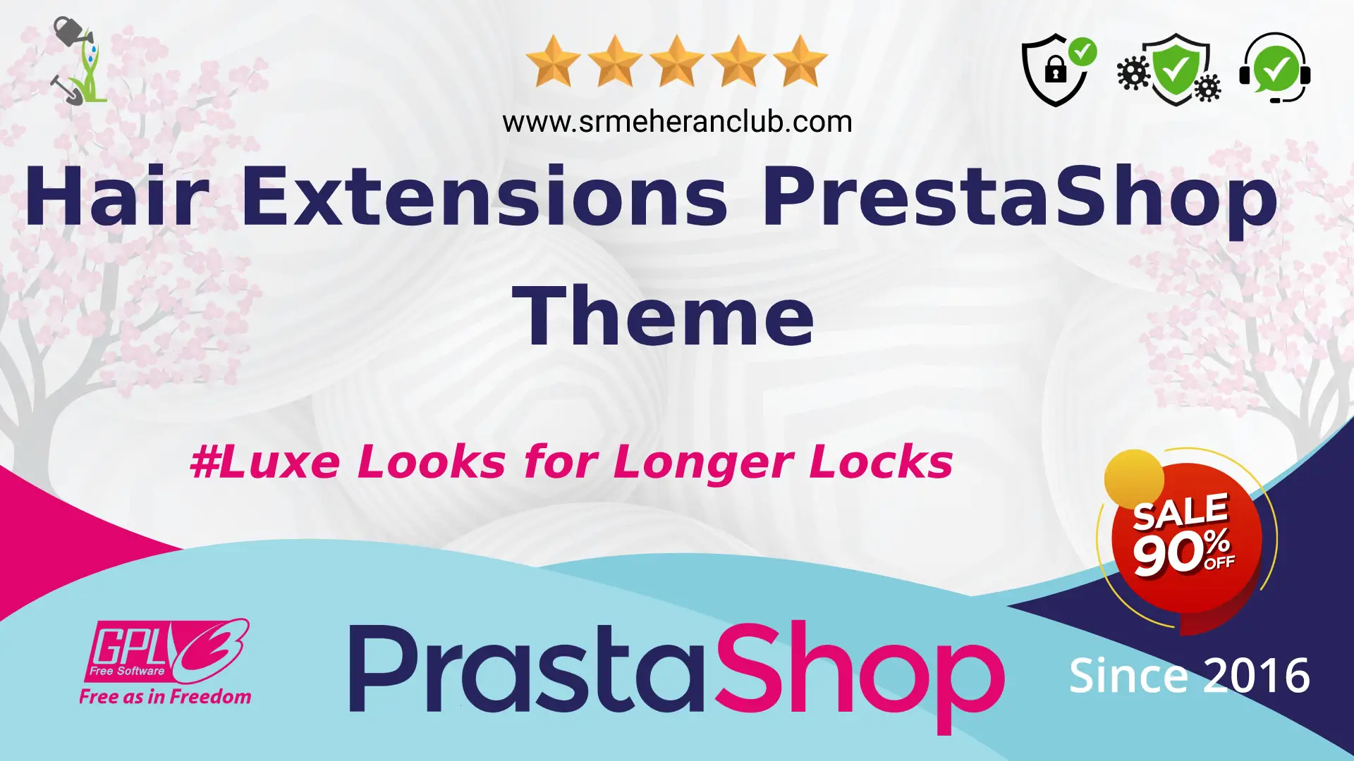 Hair Extensions PrestaShop Theme — Theme by Templatemonster