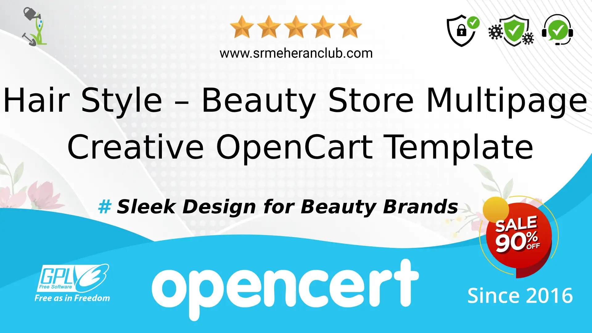 Hair Style – Beauty Store Multipage Creative OpenCart Template — Template by Templatemonster