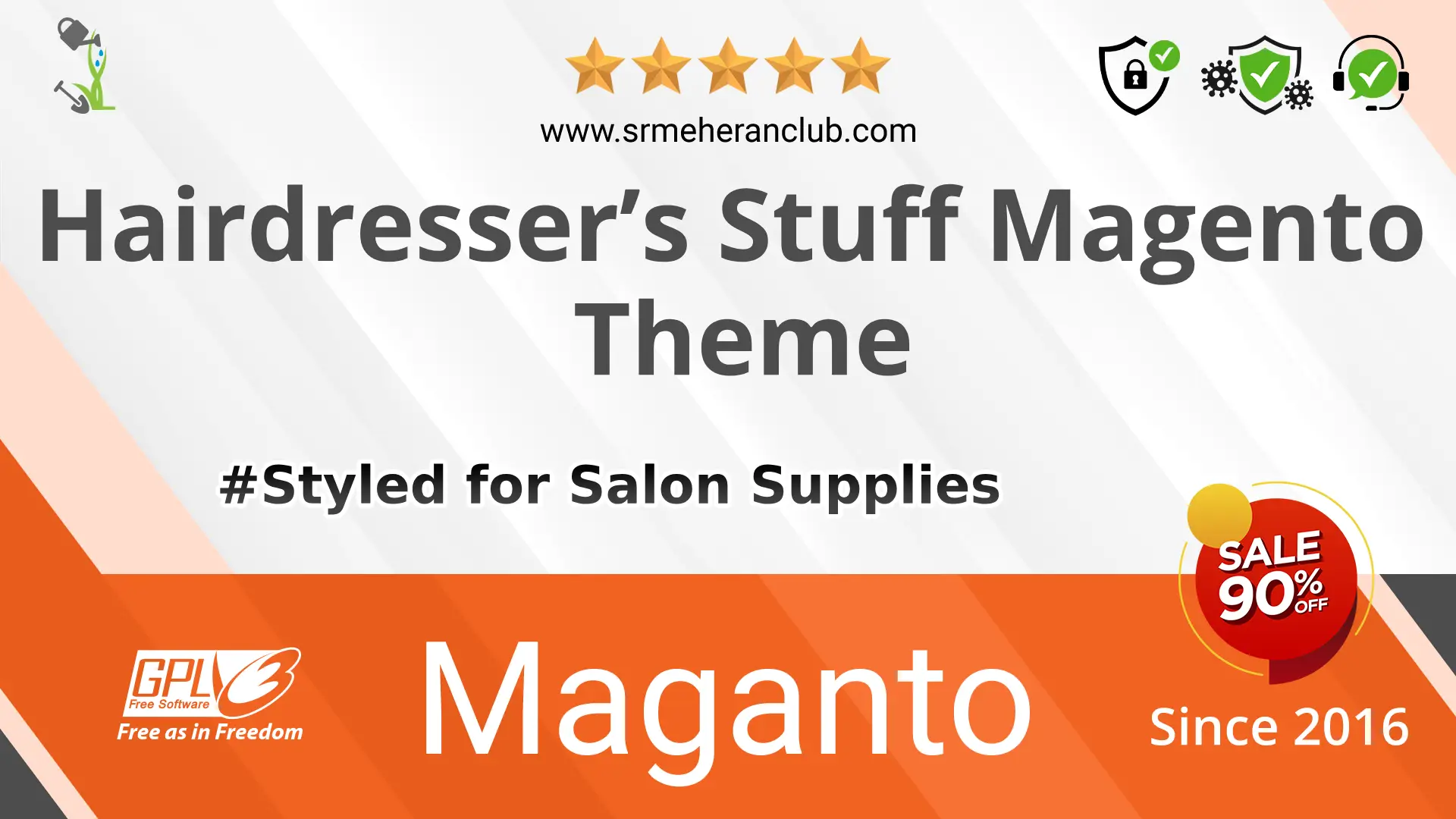 Hairdresser’s Stuff Magento Theme — Theme by Templatemonster