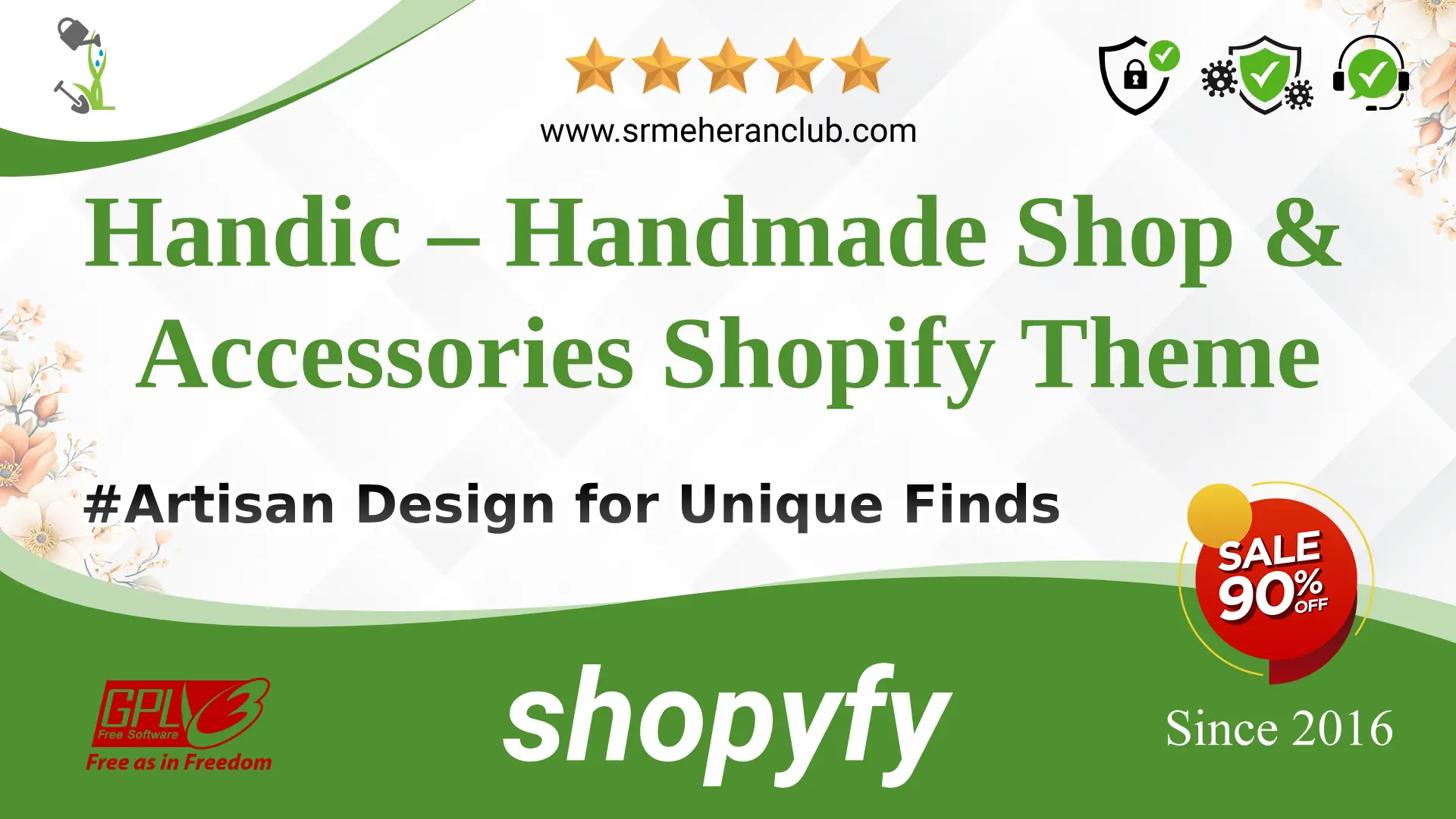 Handic – Handmade Shop & Accessories Shopify Theme — Theme by Templatemonster