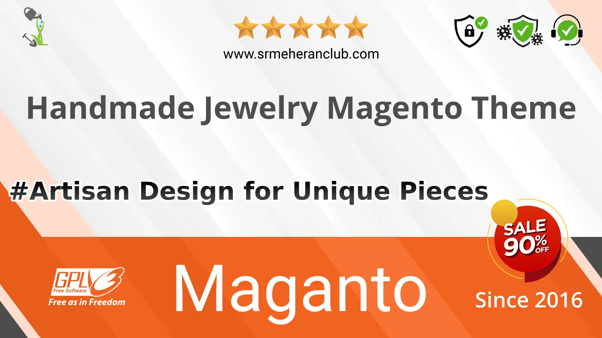 Handmade Jewelry Magento Theme — Theme by Templatemonster
