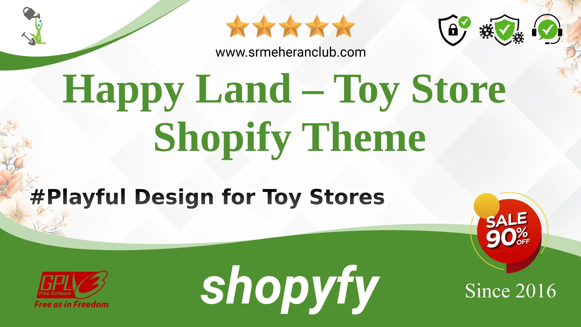 Happy Land – Toy Store Shopify Theme — Theme by Templatemonster